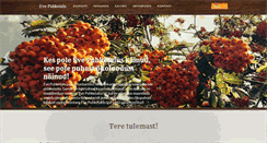Desktop Screenshot of evepuhketalu.ee